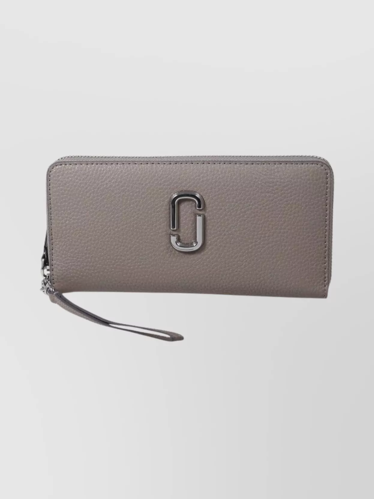 Marc Jacobs Continental Style Wallet Wrist Strap In Brown