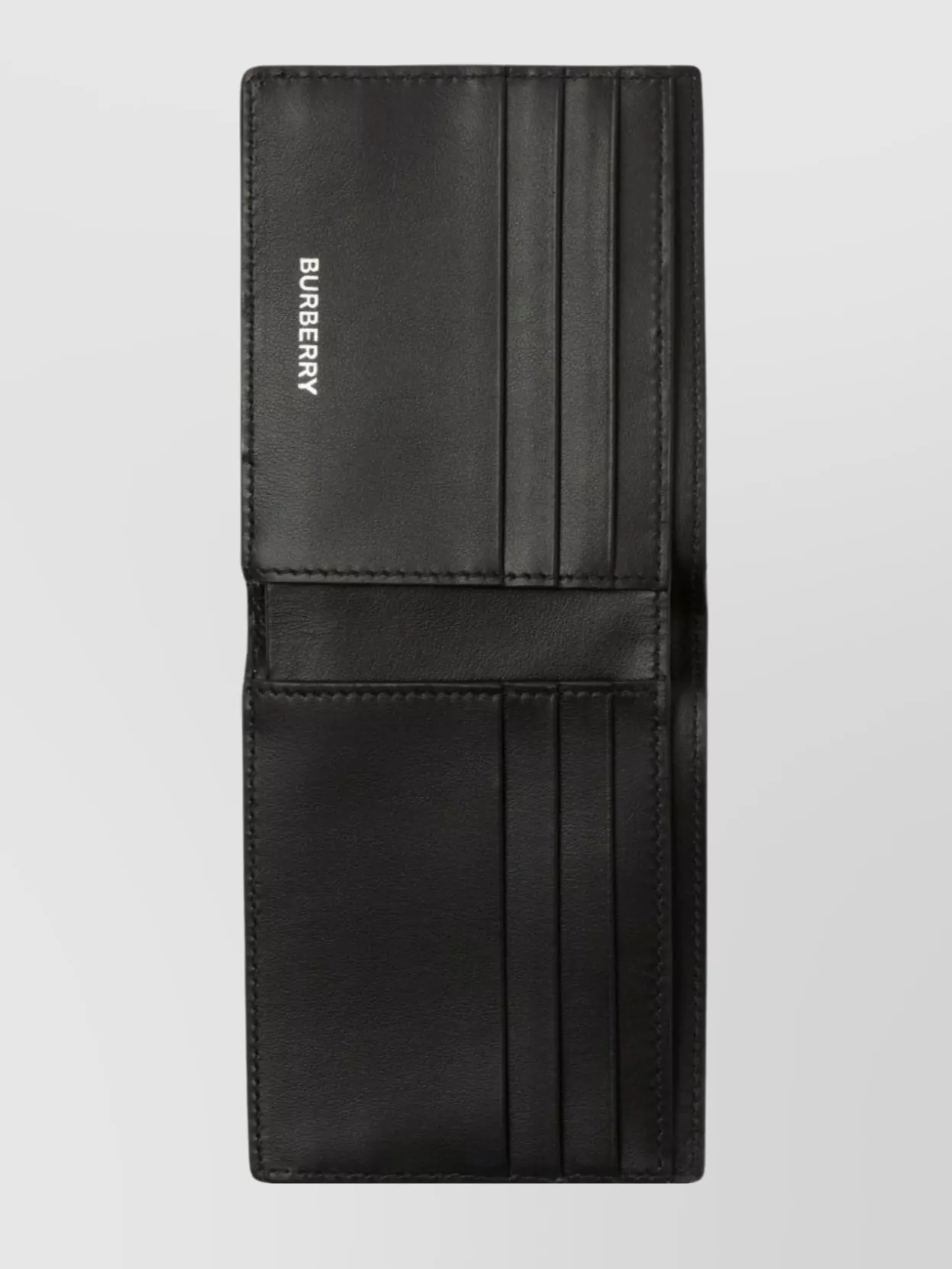 Burberry Logo Signature Check Bi-Fold Wallet