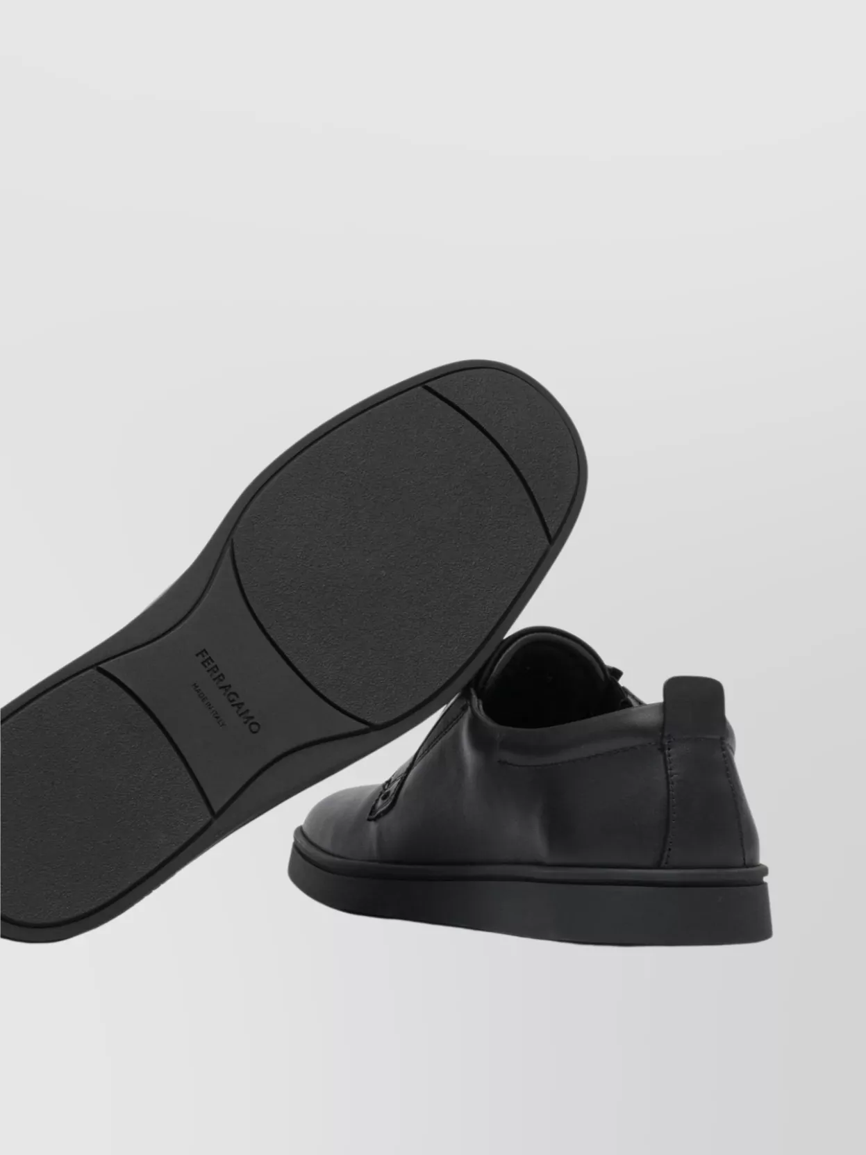 Ferragamo Slip-On Rubber Sole Shoes