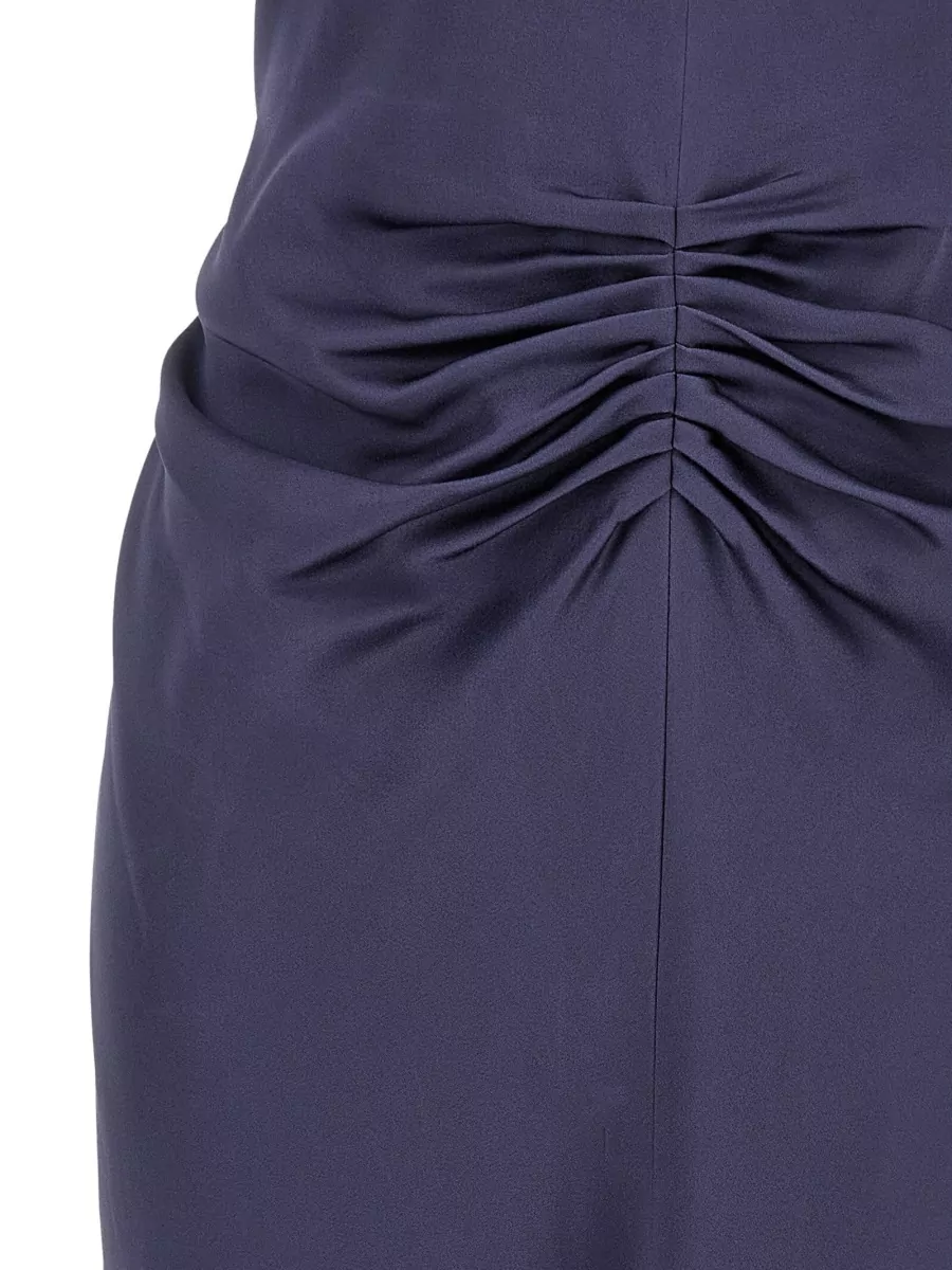 Victoria Beckham Draped Cutout Maxi Dress