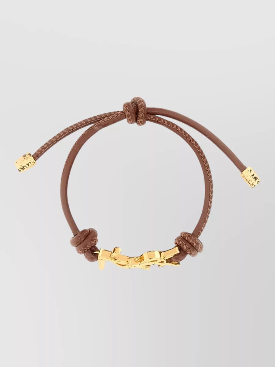 Saint Laurent leather bracelet
