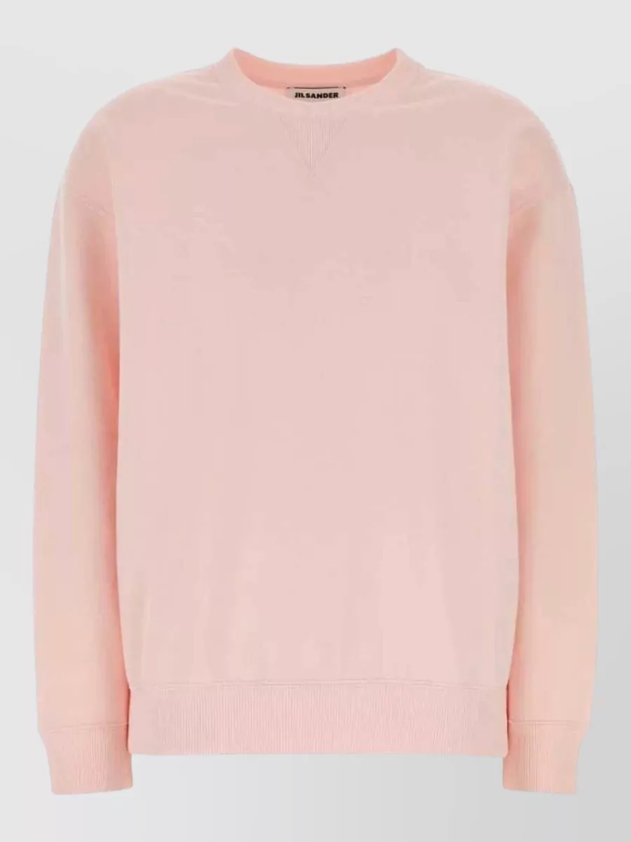 Jil Sander cotton crew-neck sweatshirt