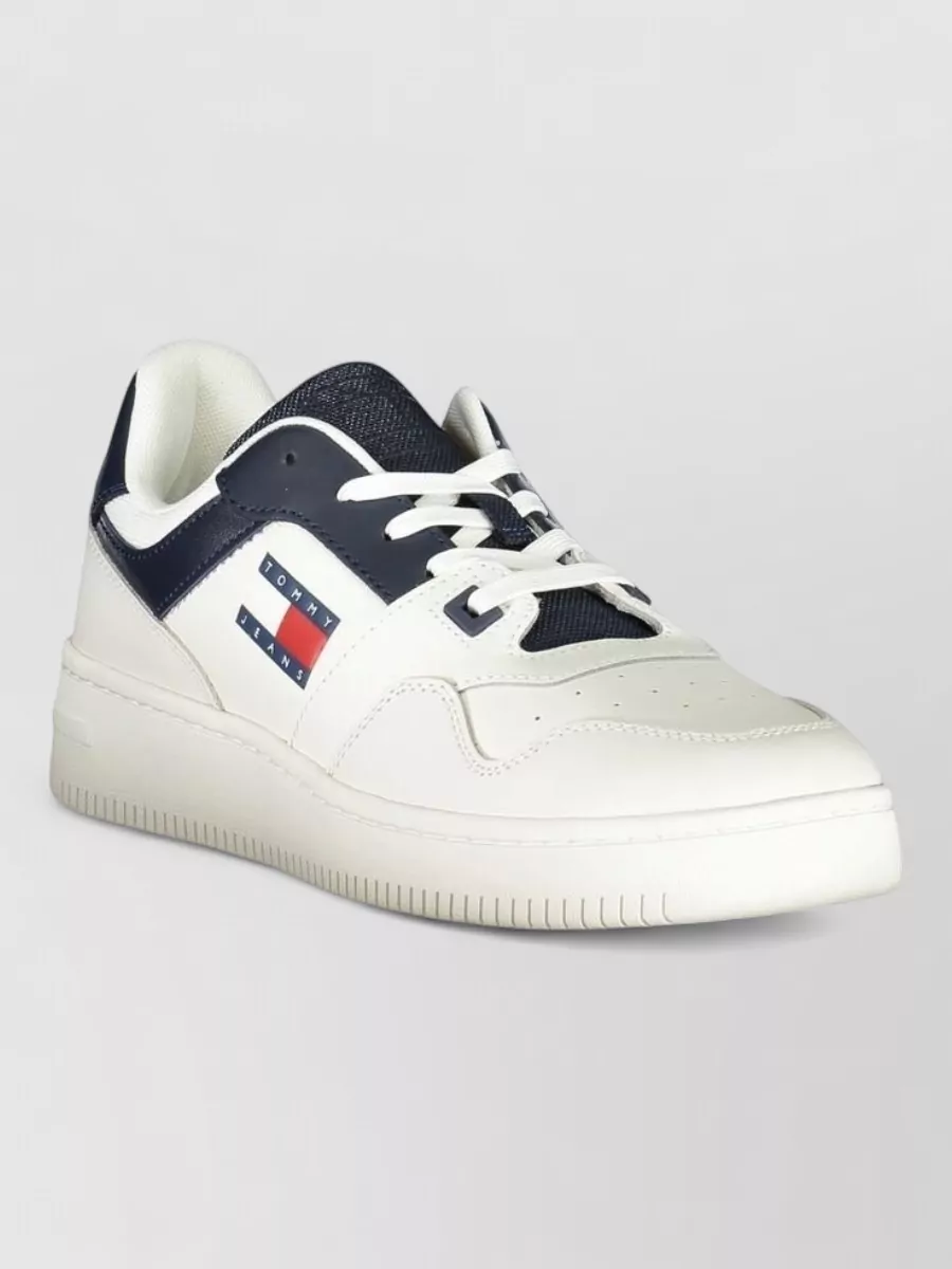 Tommy Hilfiger Leather Low-Top Sneakers