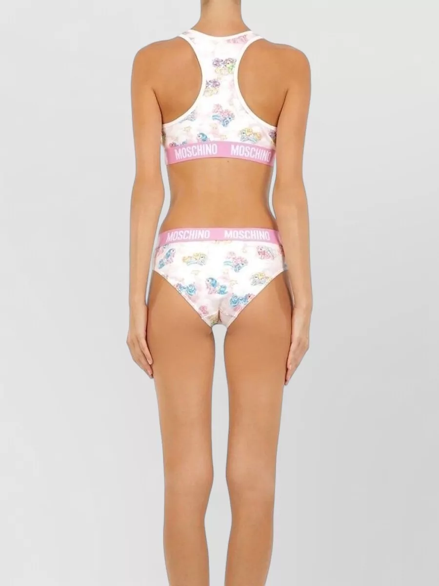 Moschino Printed Bikini