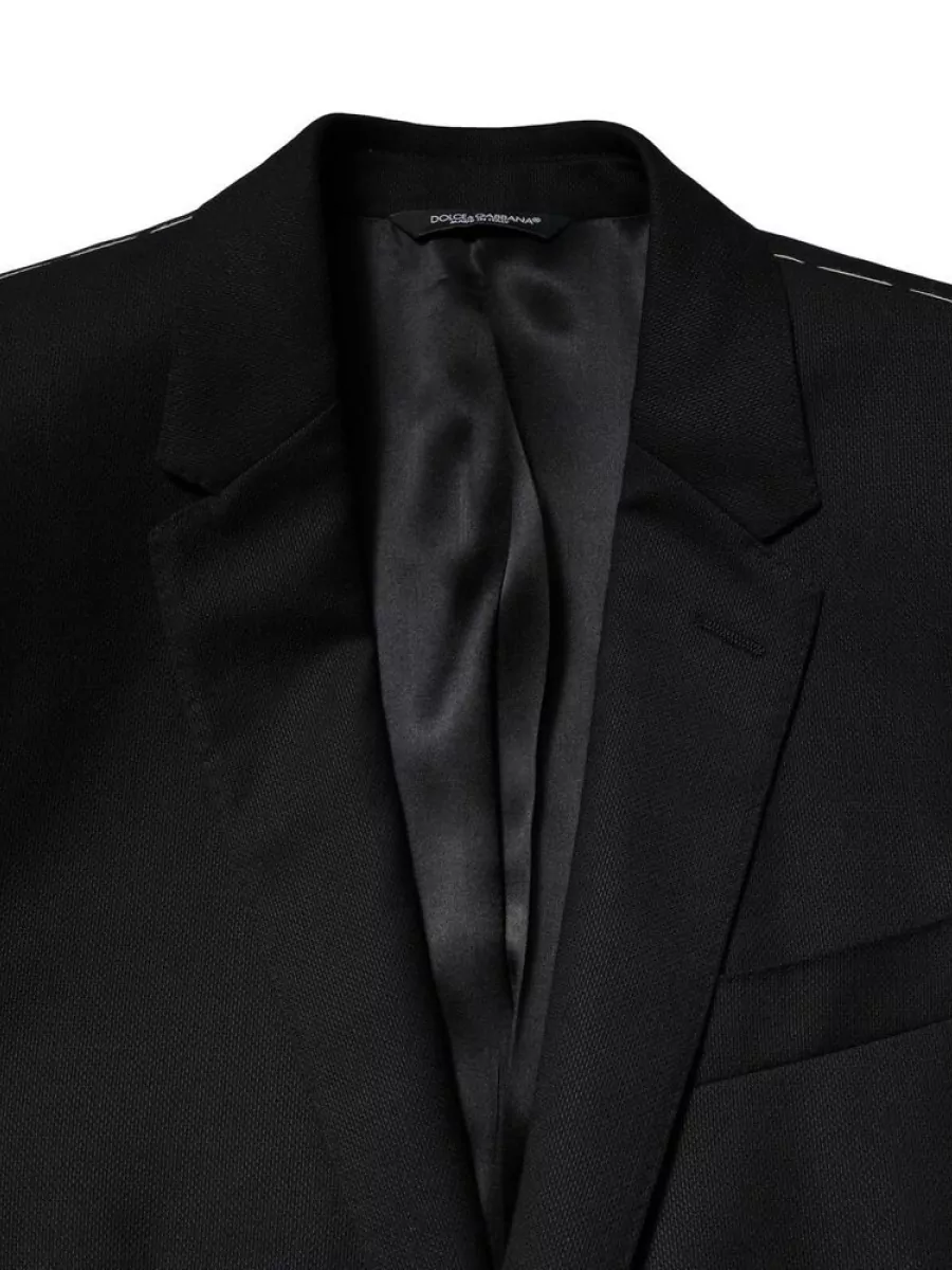 Dolce&Gabbana Silk Virgin Wool Slim-Fit Single-Breasted Suit