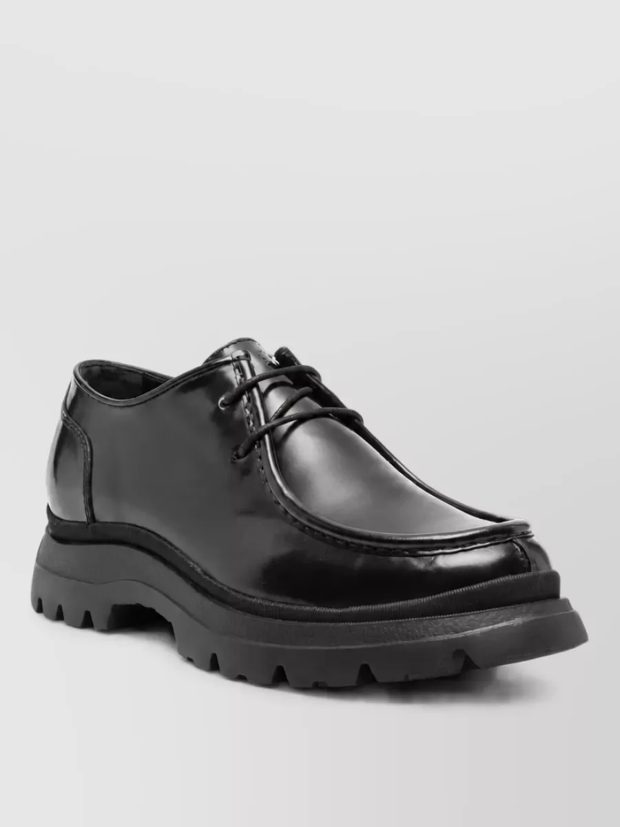 Hogan leather derby shoes