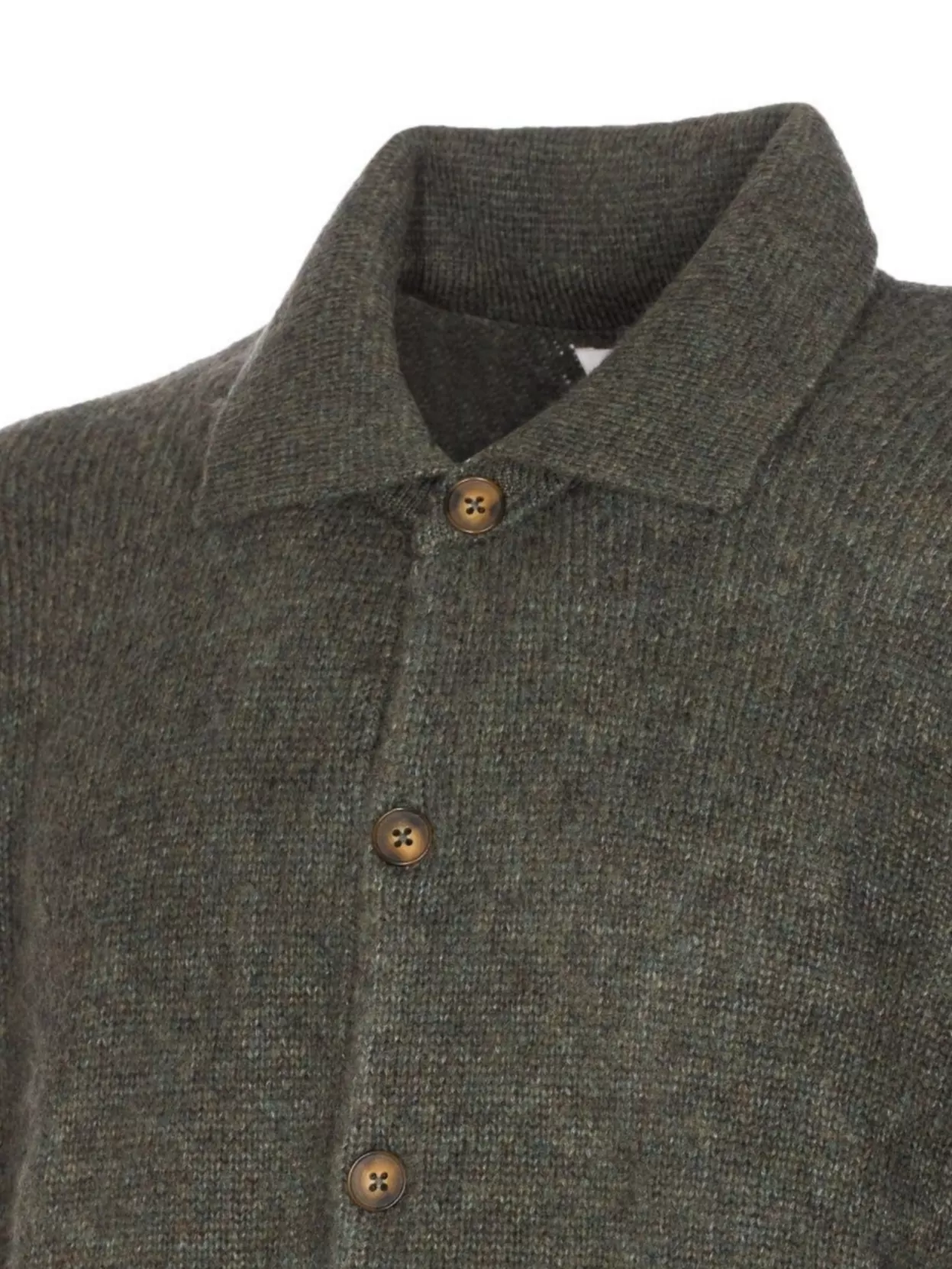 Nn.07 Collared V-Neck Sweater Embroidery