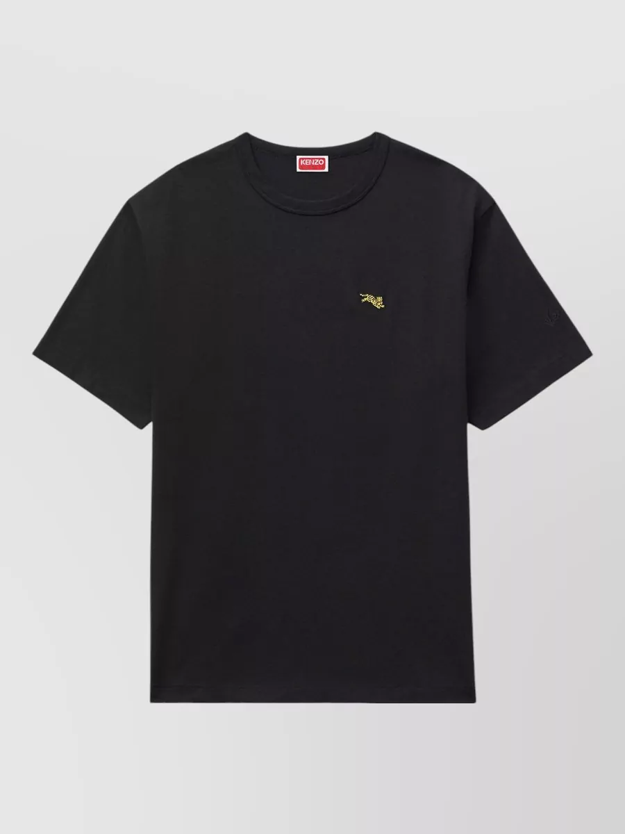 Kenzo cotton embroidered t-shirt