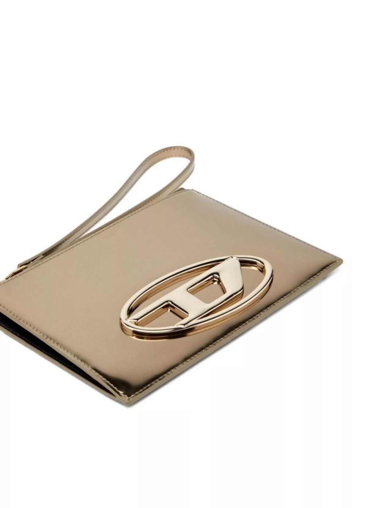 Diesel Shiny Wrist Strap Clutch Bag
