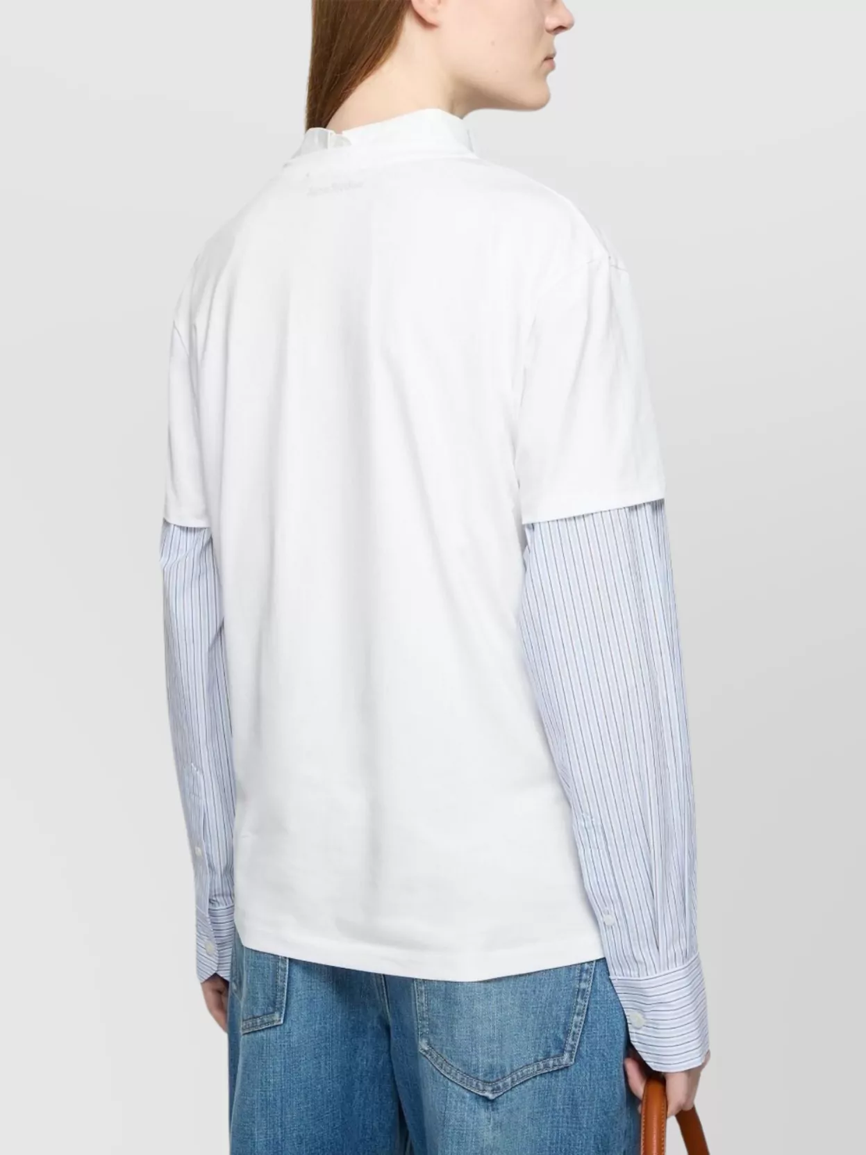 Acne Studios Crew Neck Unisex Straight Hem