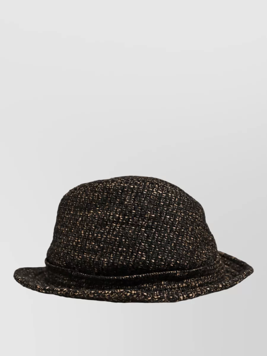 Dolce&Gabbana textured fedora hat