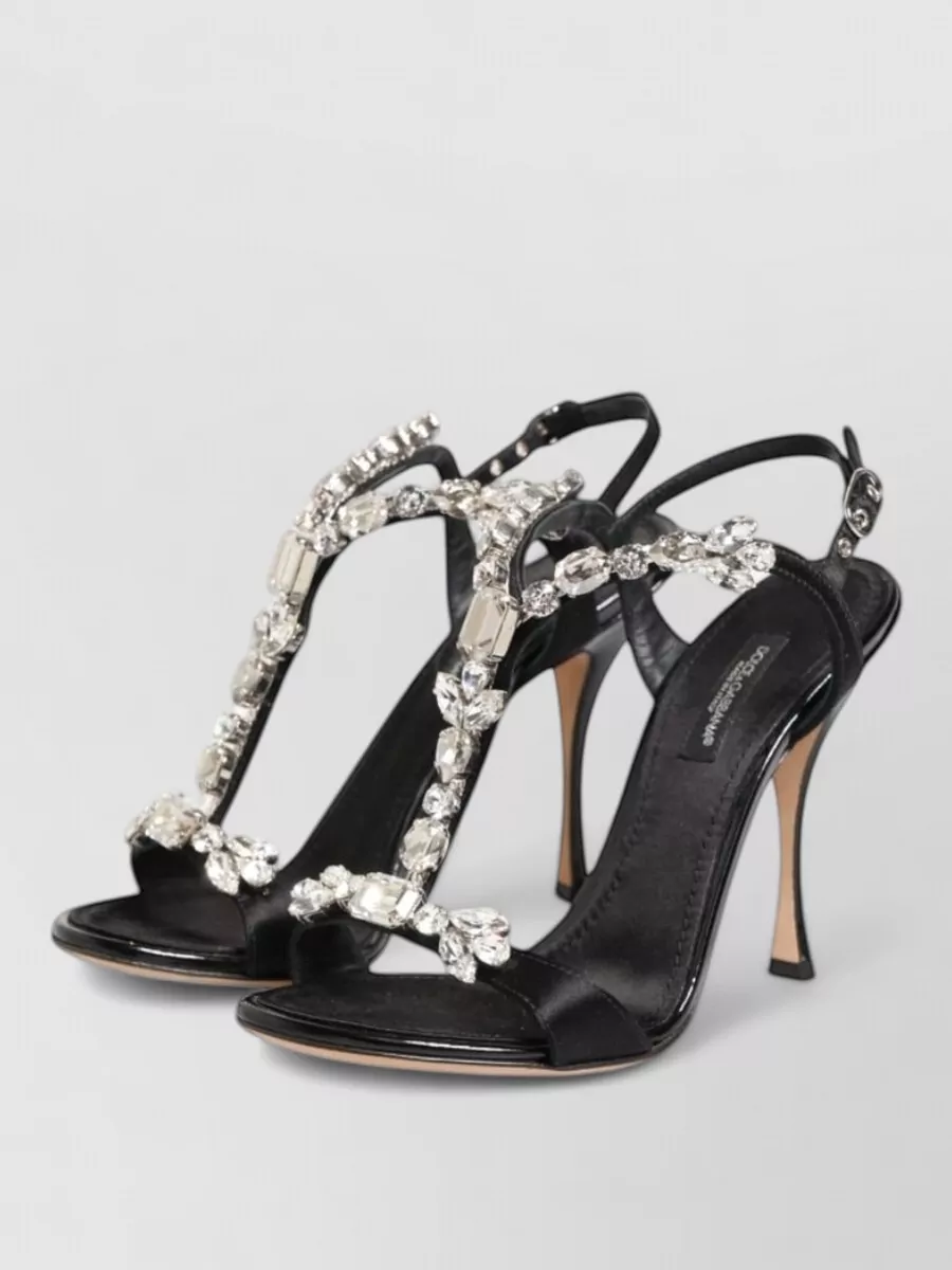 Dolce&Gabbana Crystal Embellished Sandals