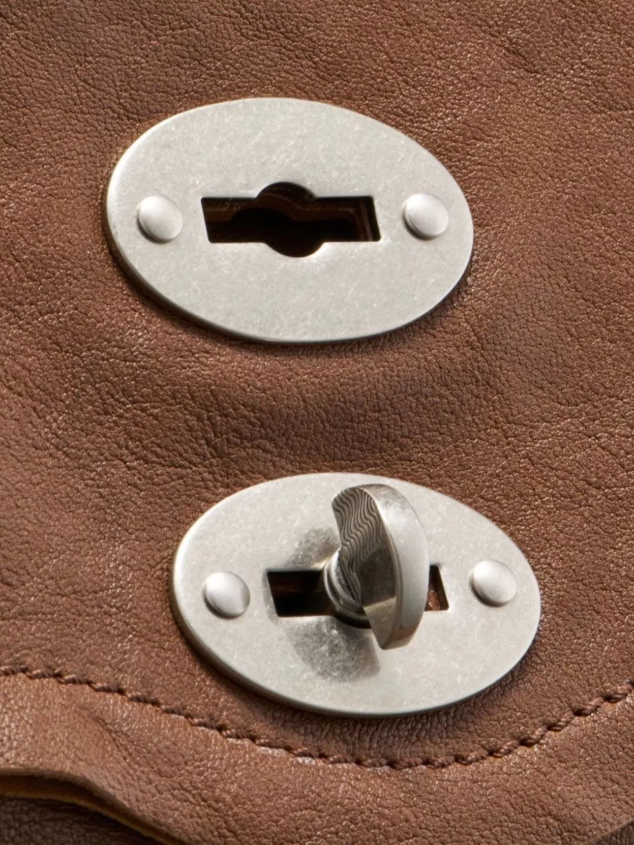 Zanellato Small Leather Shoulder Bag Top Handle