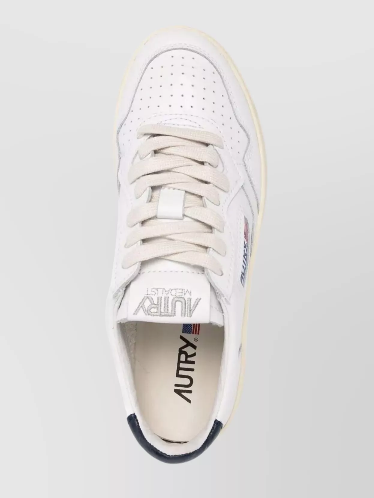 Autry "Low Medalist" Leather Sneakers