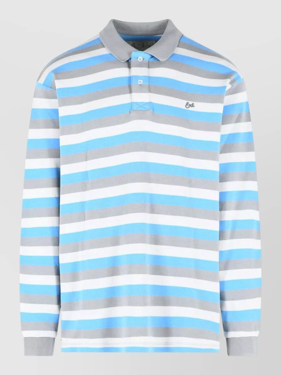 Erl cotton polo shirt