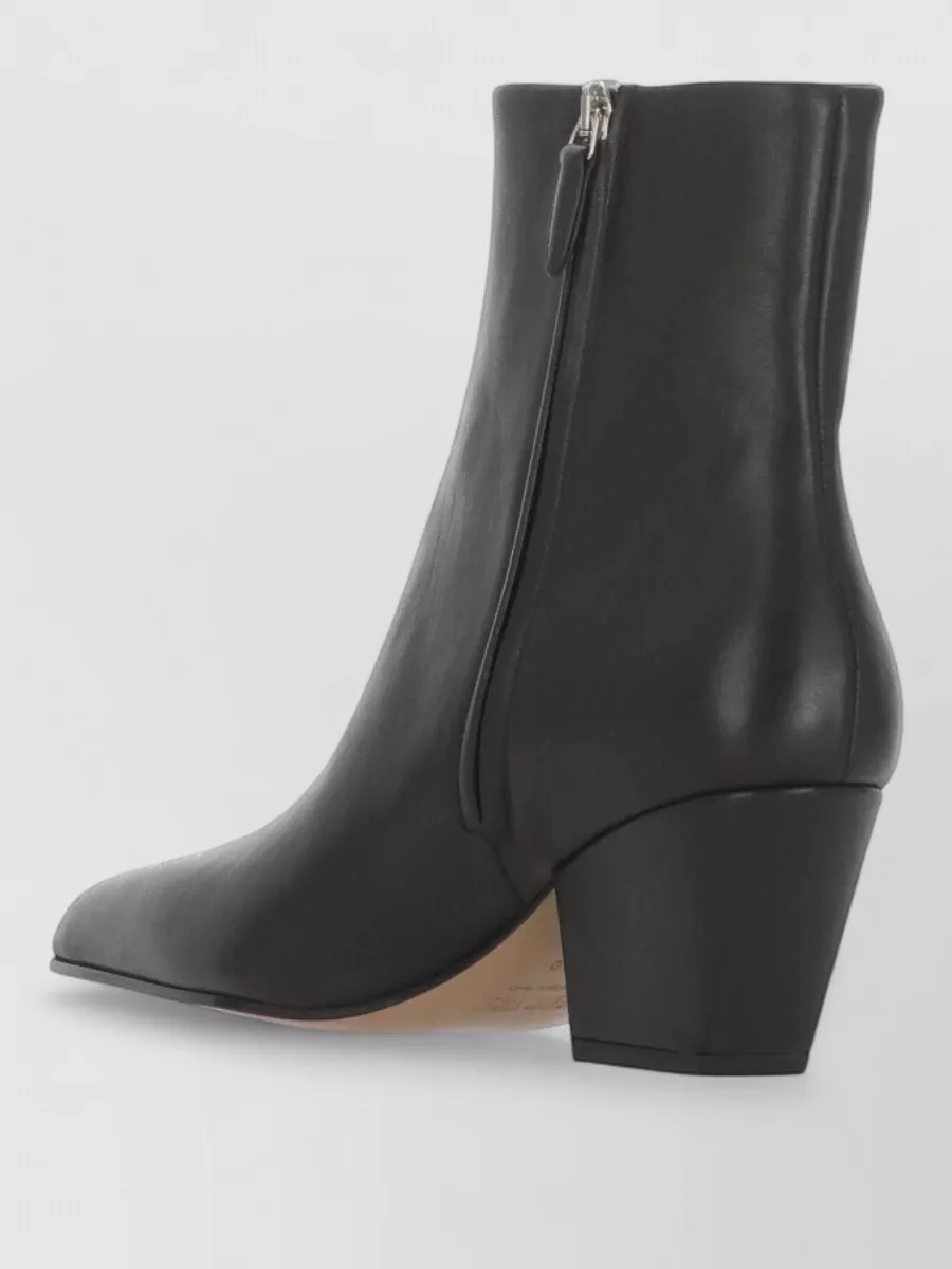 Paris Texas Leather Ankle Boots