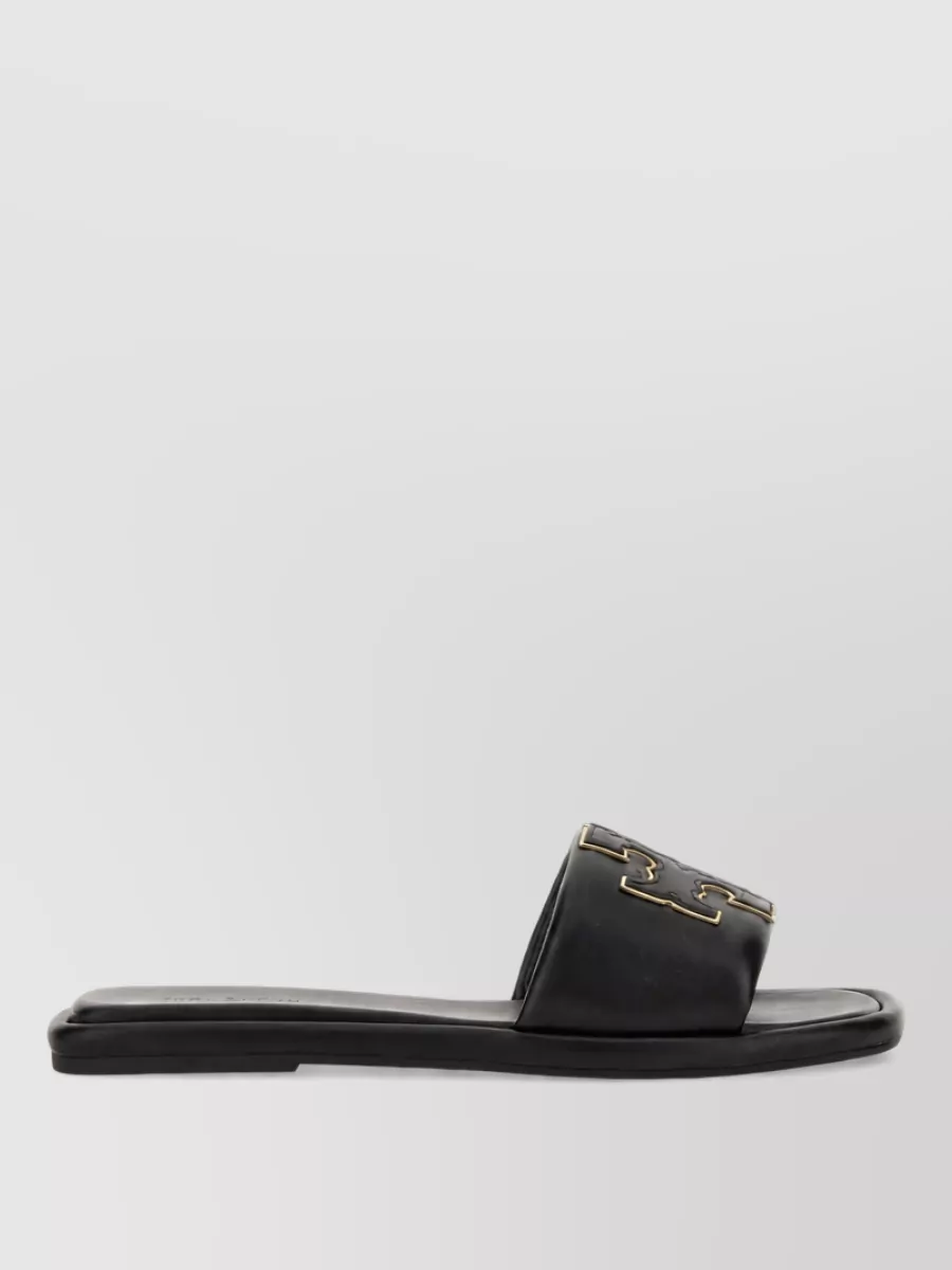 Tory Burch Leather Slider Sandals