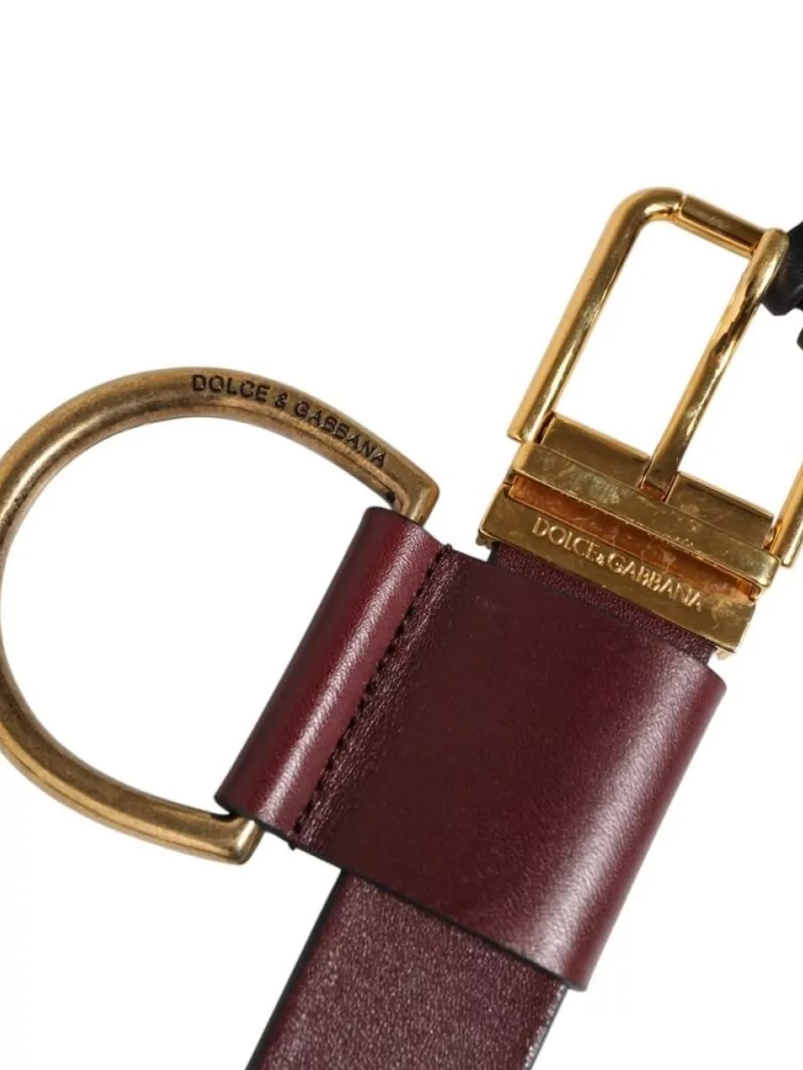 Dolce&Gabbana Leather Keyring Belt