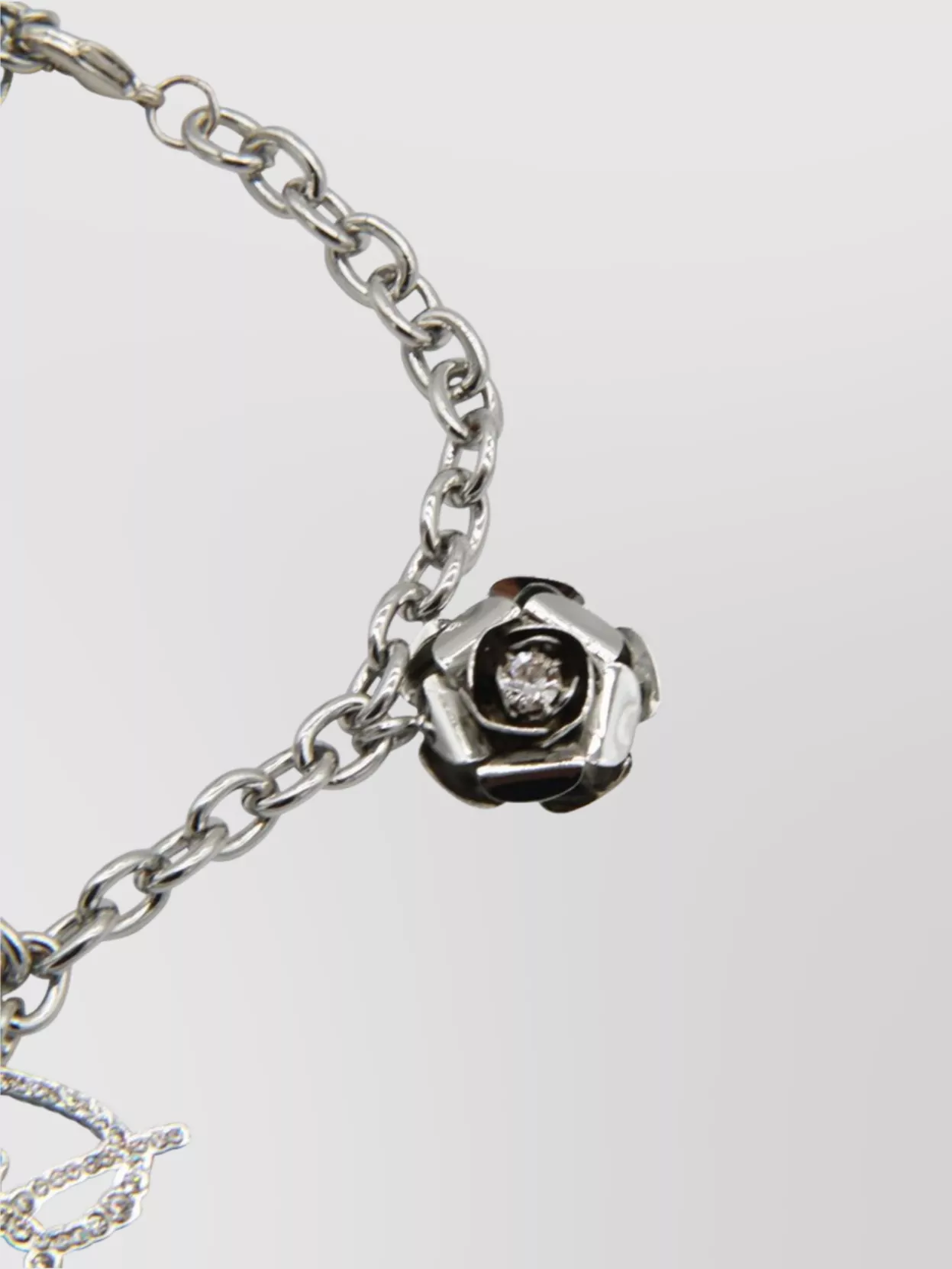 Blumarine Charm Bracelets Crystal Embellishments