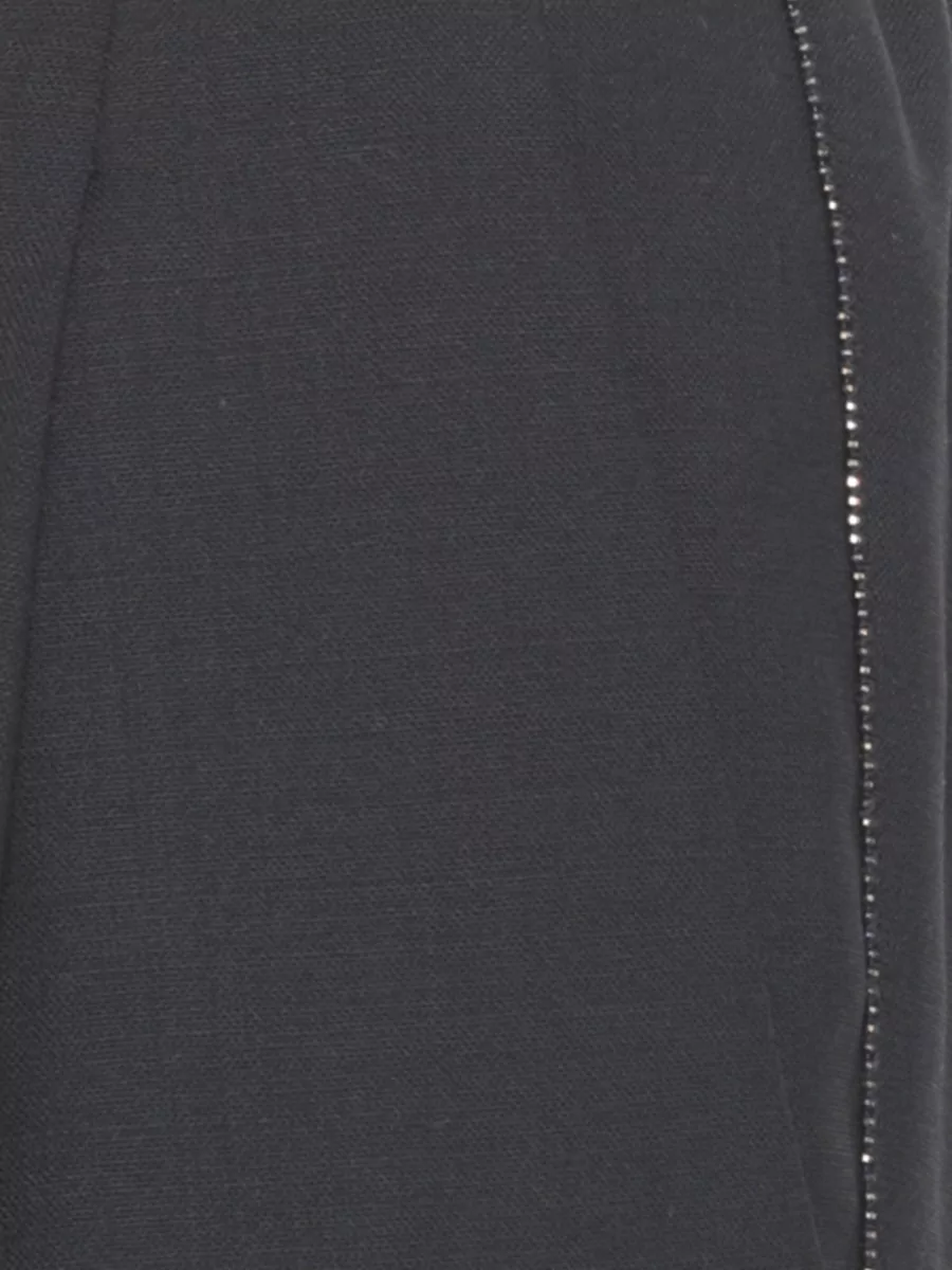 Fabiana Filippi Virgin Wool Drawstring Slim-Leg Straight Trousers