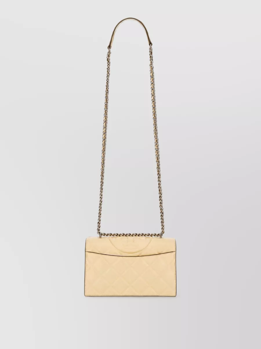 Tory Burch Fleming Small Leather Clutch Bag