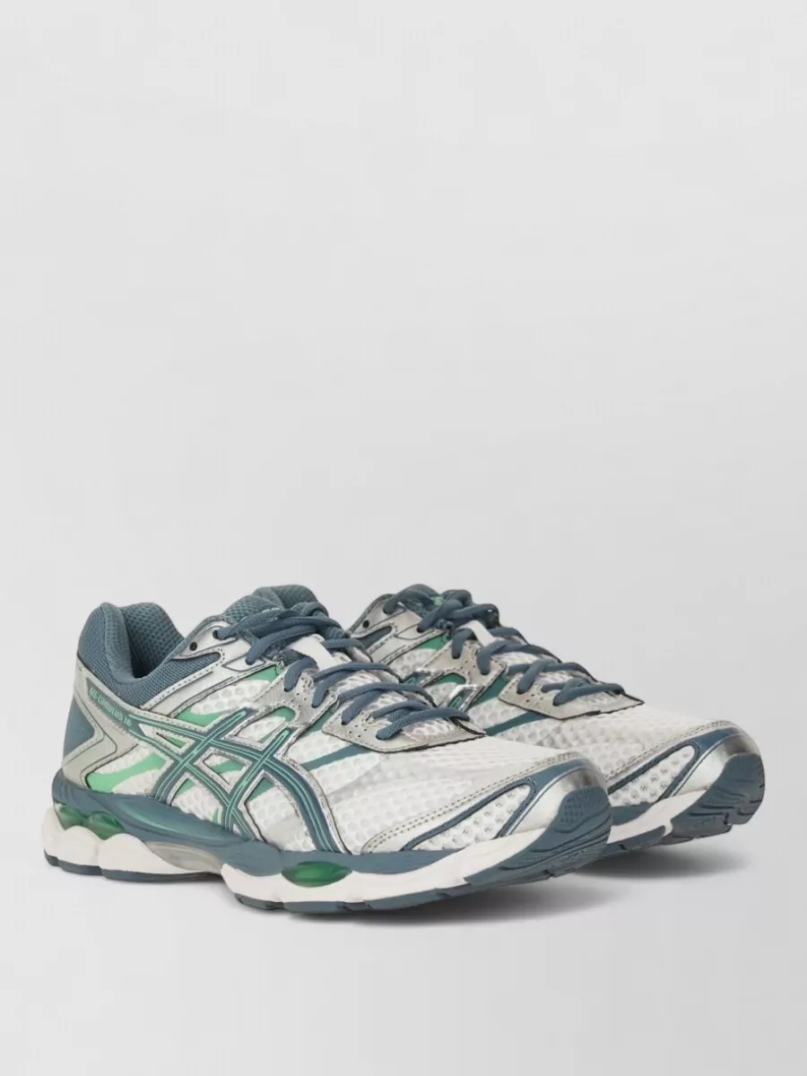 Asics Synthetic Leather Low-Top Sneakers