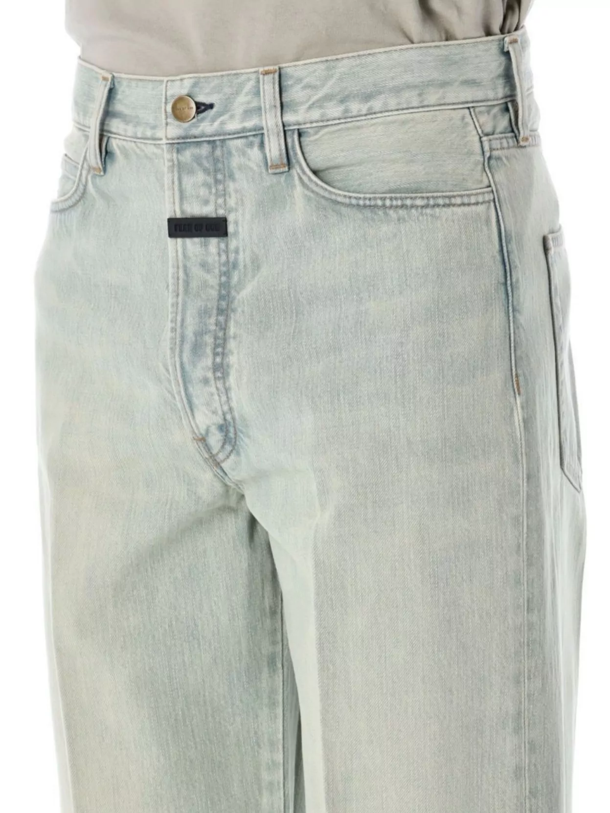 Fear Of God Retro-inspired 80s Five-pocket Denim Jeans