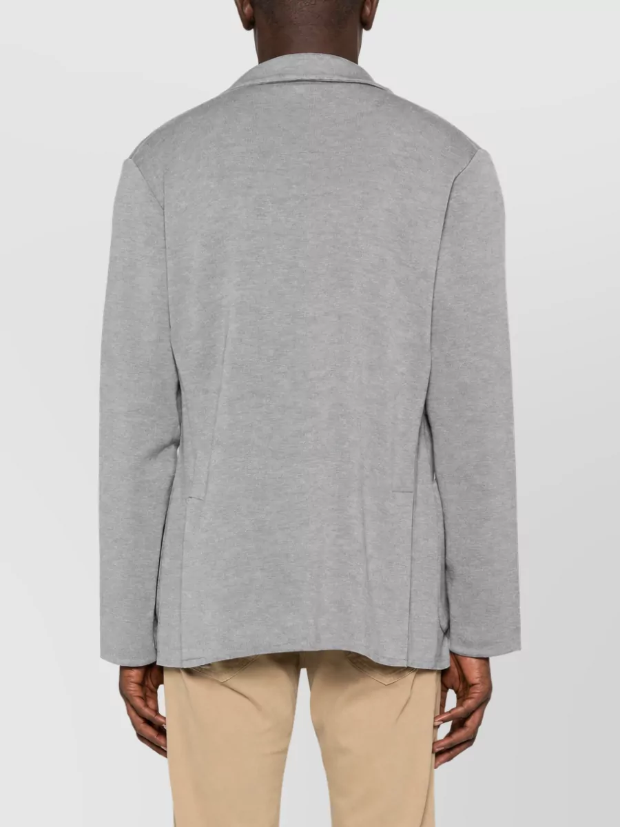 Lardini Wool Single Breasted Coat