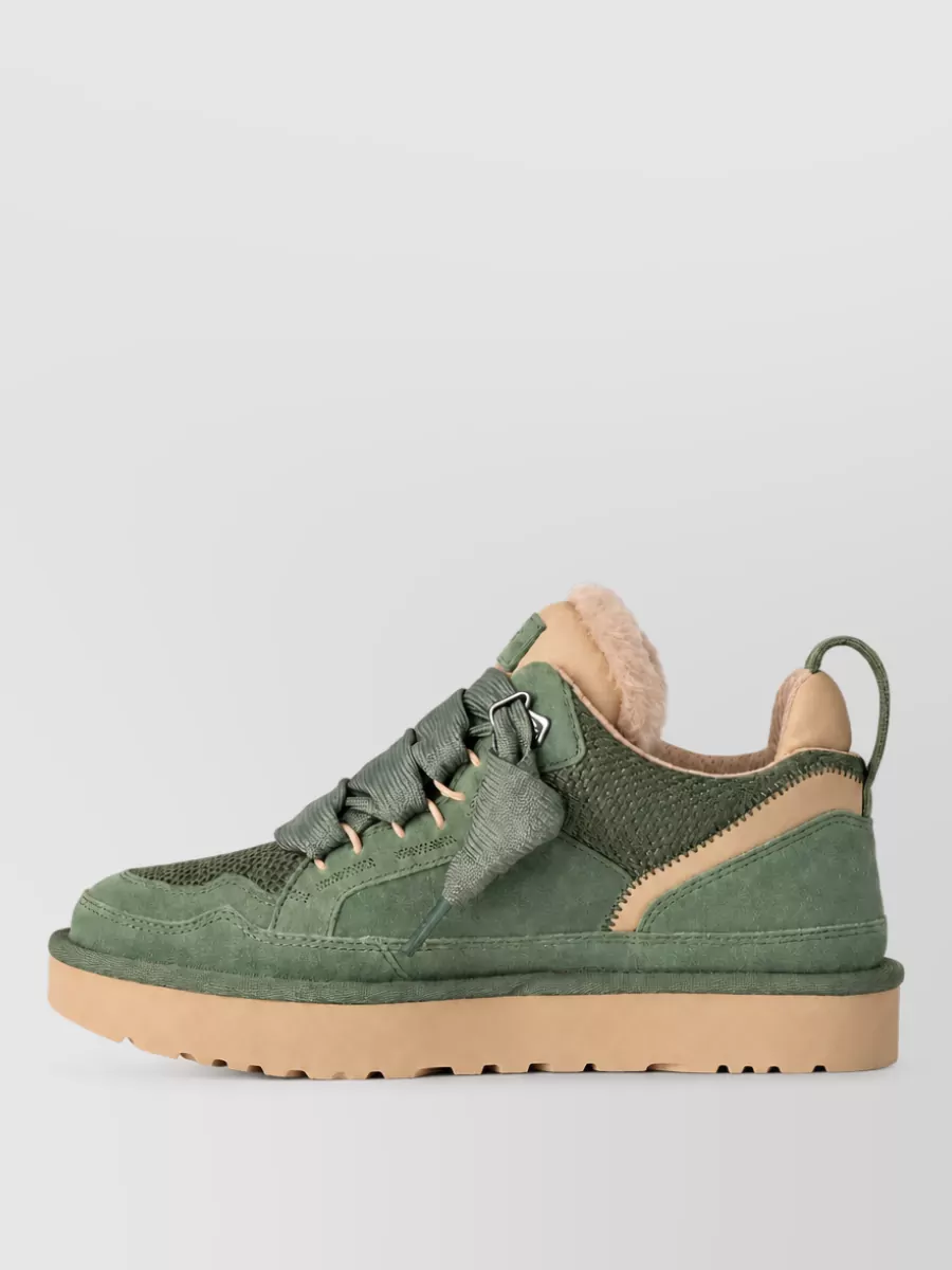 Ugg Leather Lace-Up Shoes