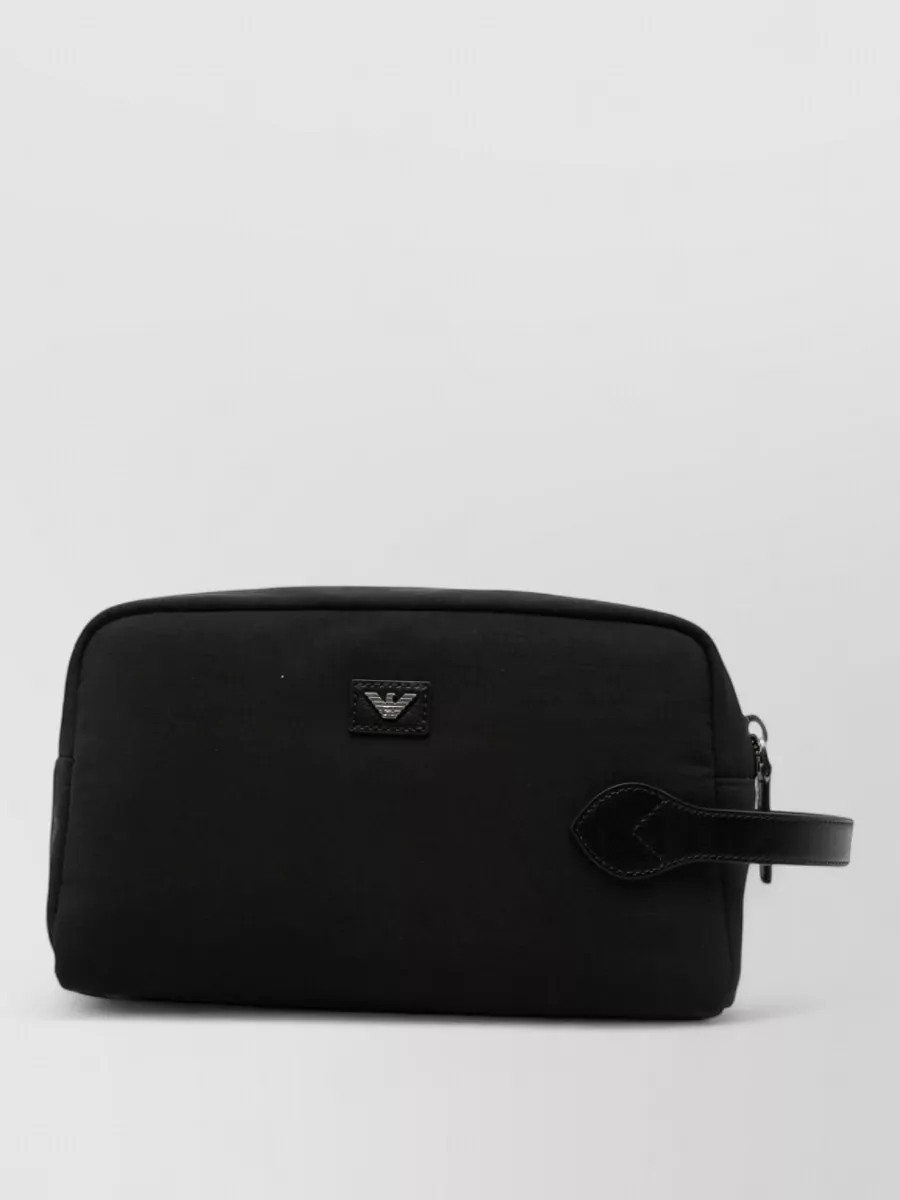 Emporio Armani logo clutch bag