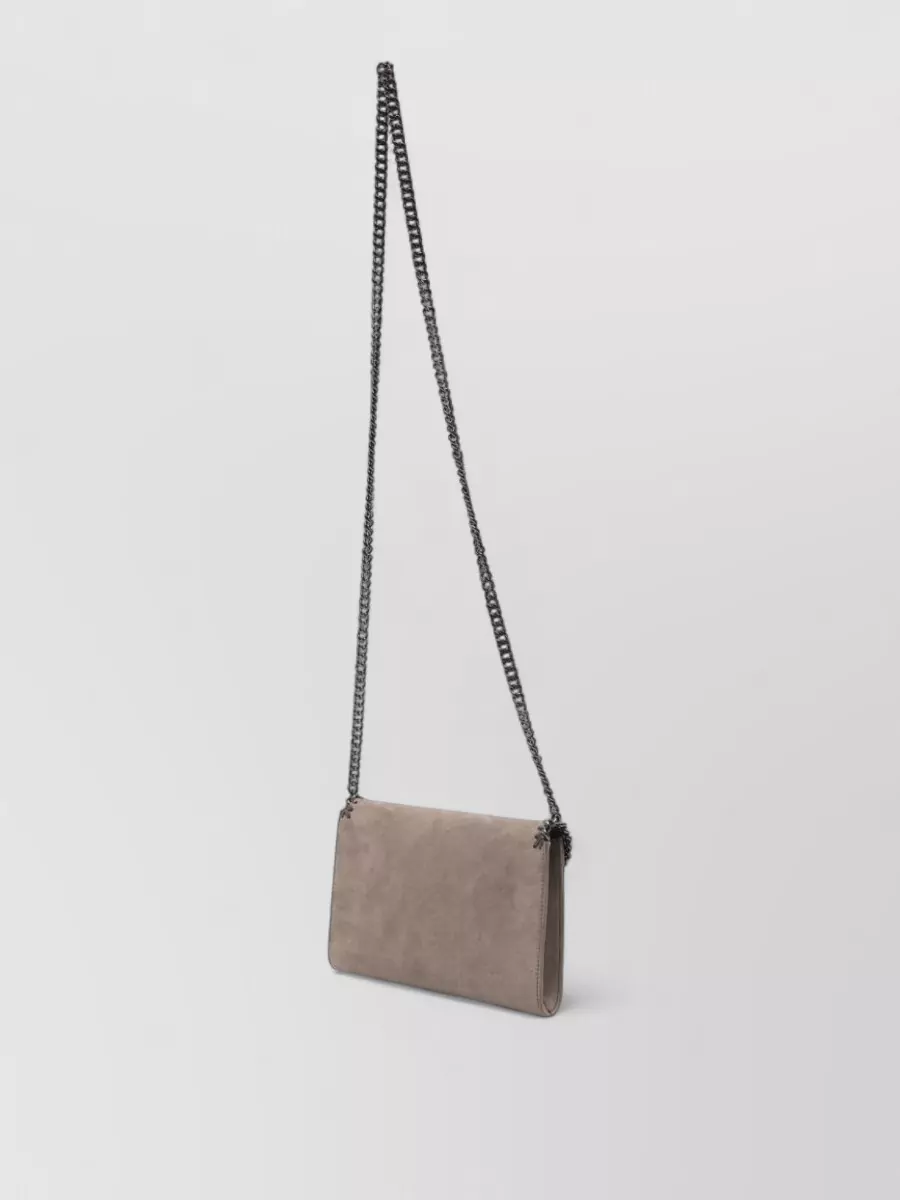 Stella Mccartney Falabella Alter Suede Cross-Body Bag