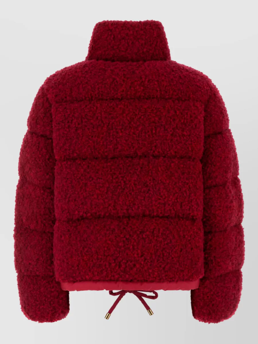 Moncler Bouclé Down Jacket