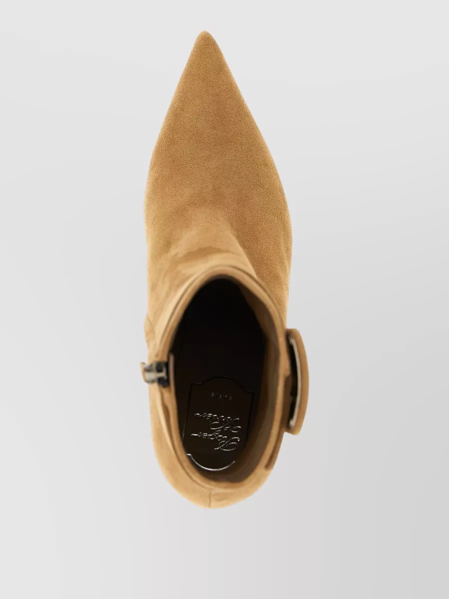 Roger Vivier Leather Ankle Boots