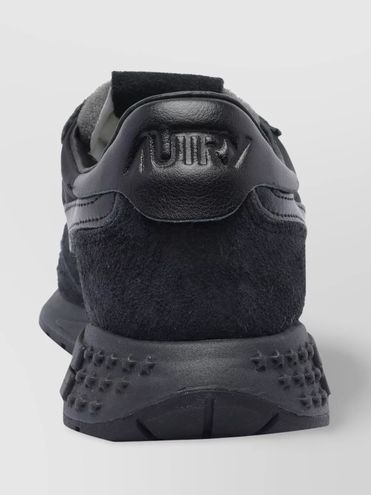 Autry Round Toe Suede Low Top Sneakers