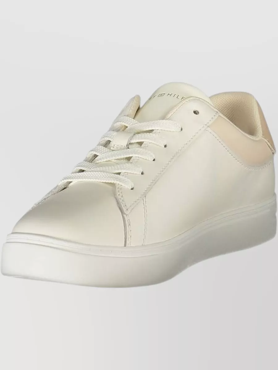 Tommy Hilfiger Leather Lace-Up Sneakers