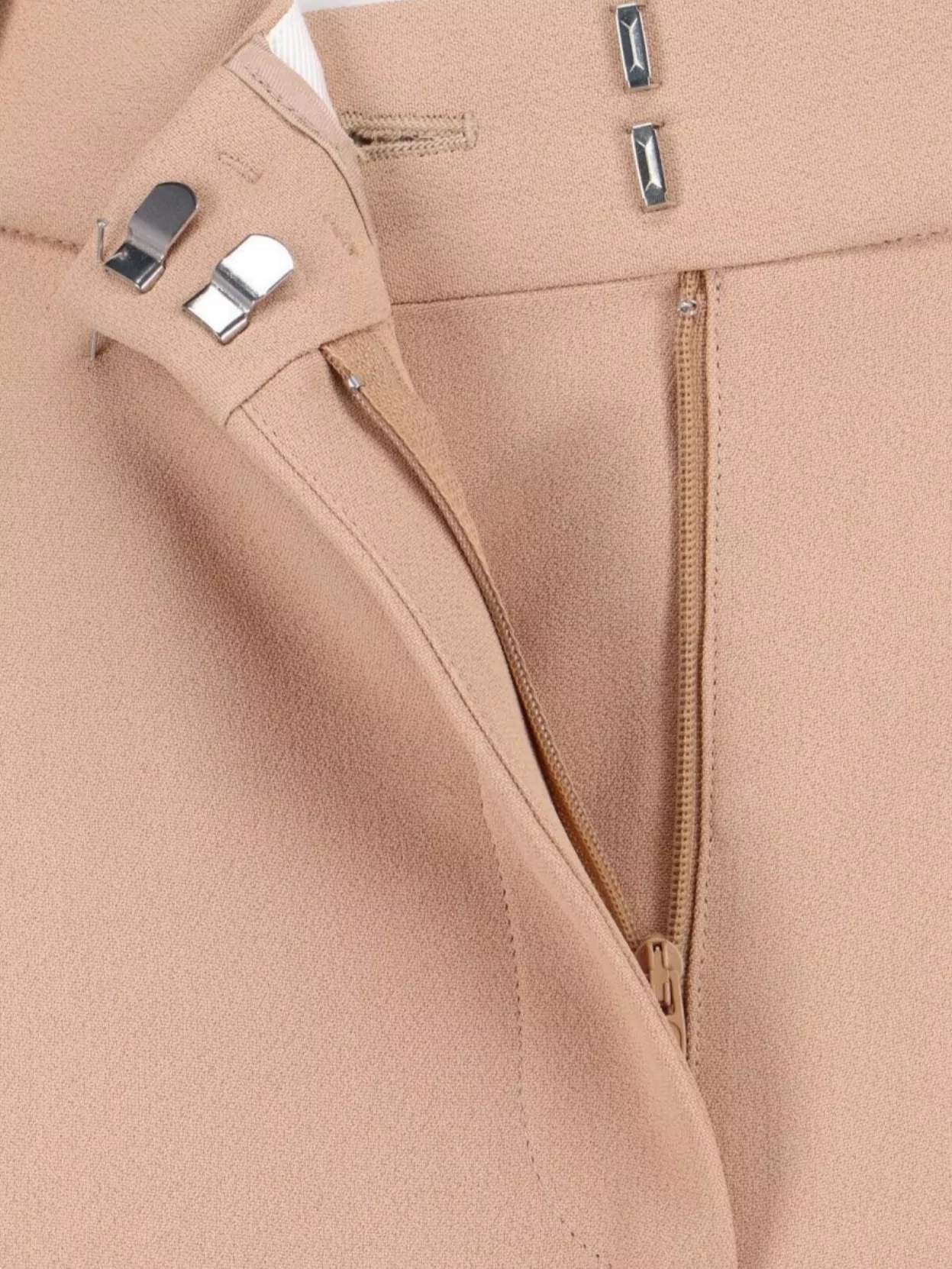 Ermanno Scervino Wide Leg Trousers Side Pleats