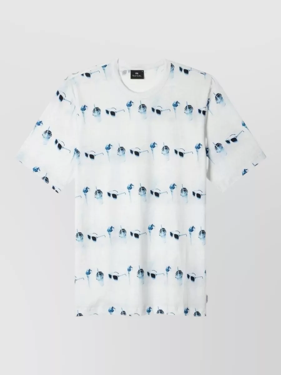 Paul Smith printed organic cotton short-sleeve t-shirt