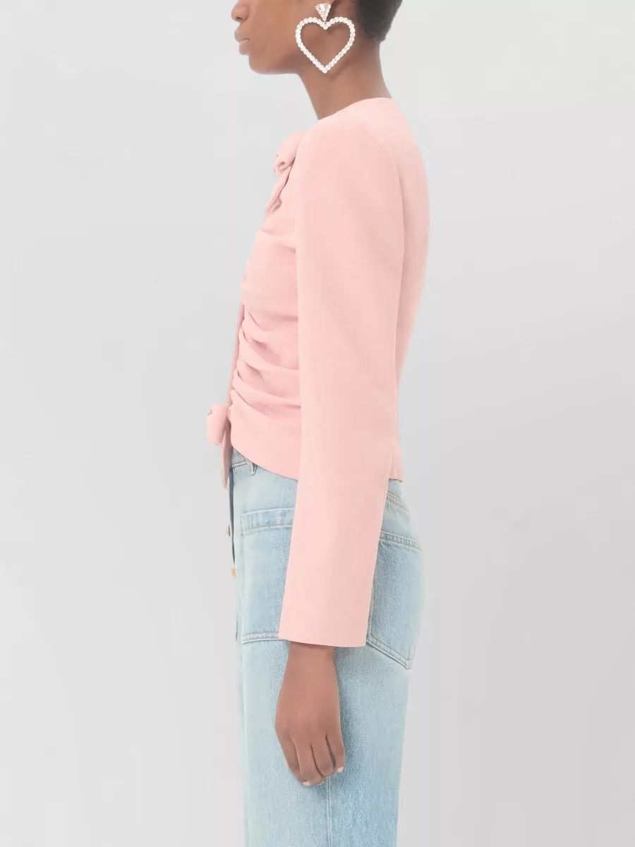 Valentino Wool Cropped Jacket