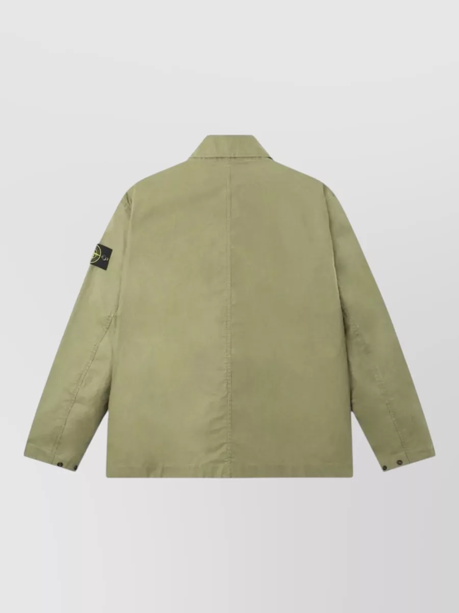 Stone Island Waxed Coach Jacket