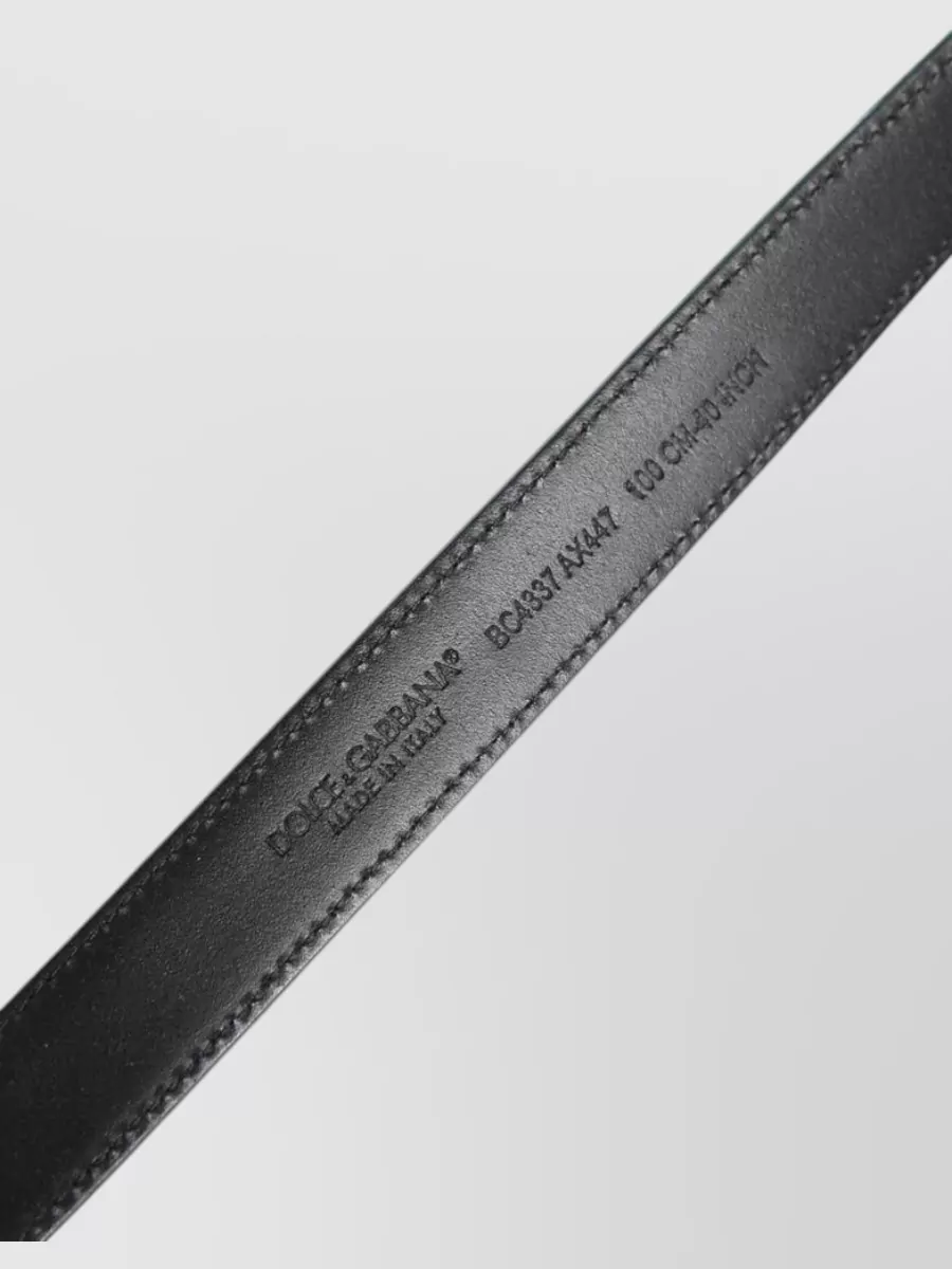 Dolce&Gabbana Metal Buckle Belt