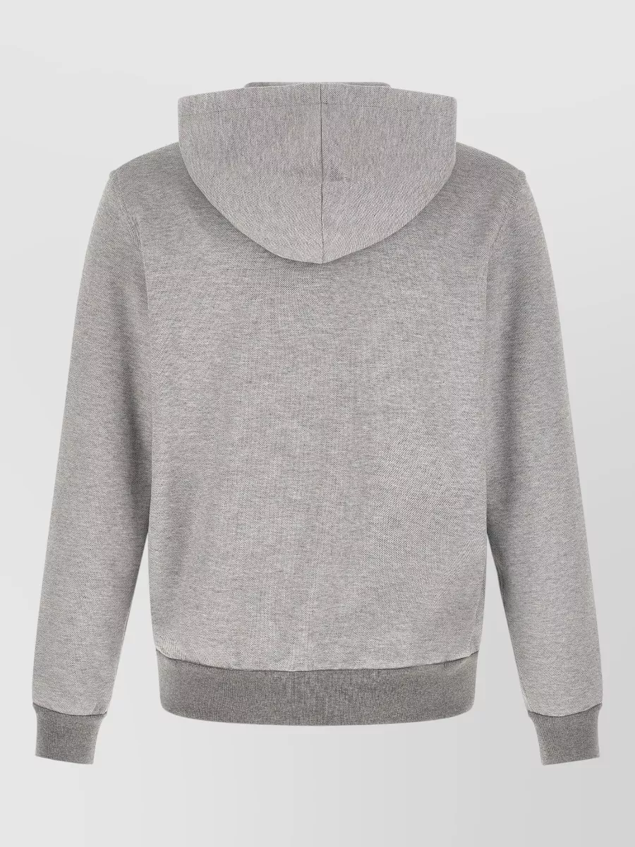 Brioni Cotton Hooded Zip Jacket