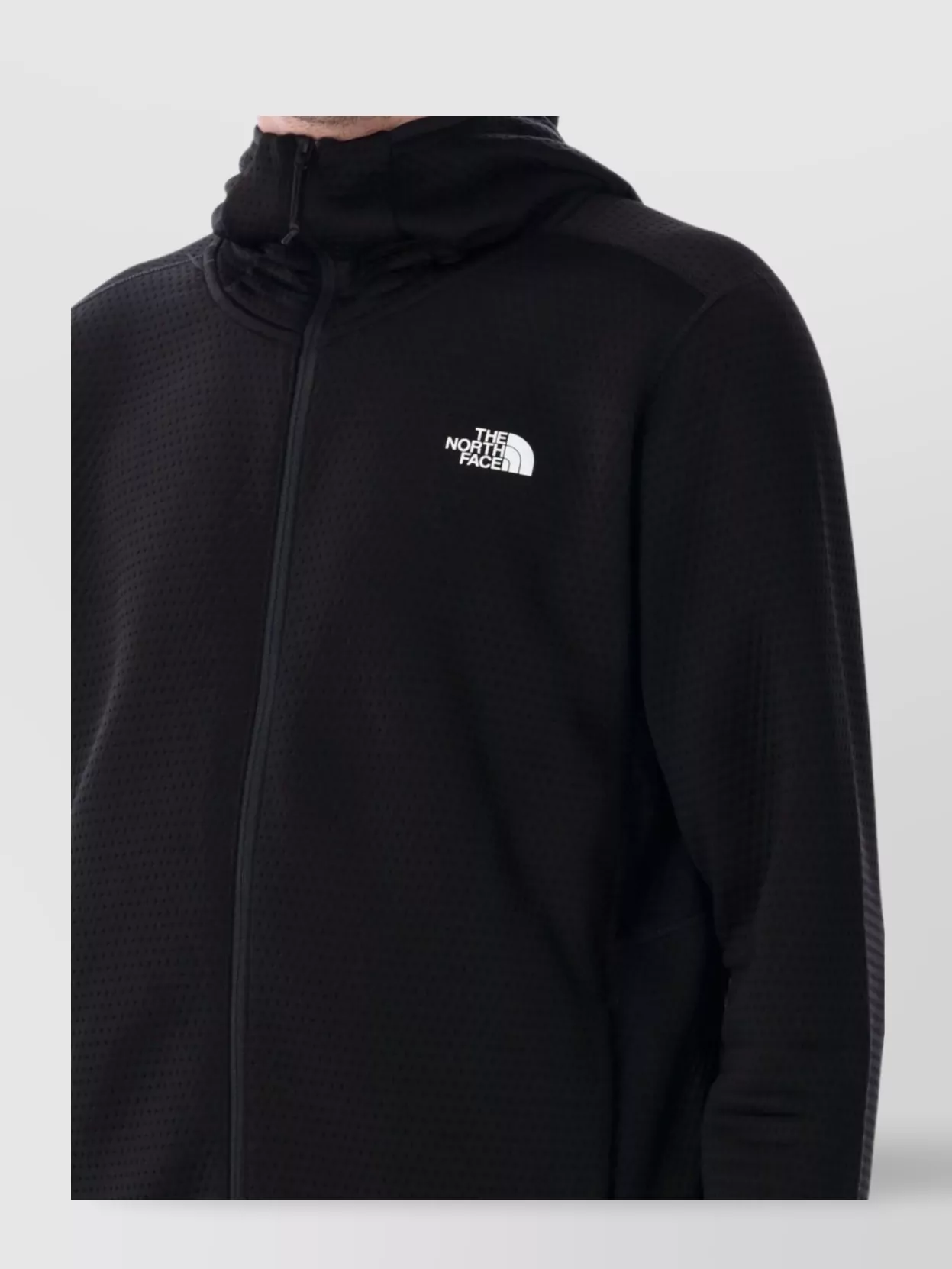 The North Face Knit Hoodie Jacket Side Pockets