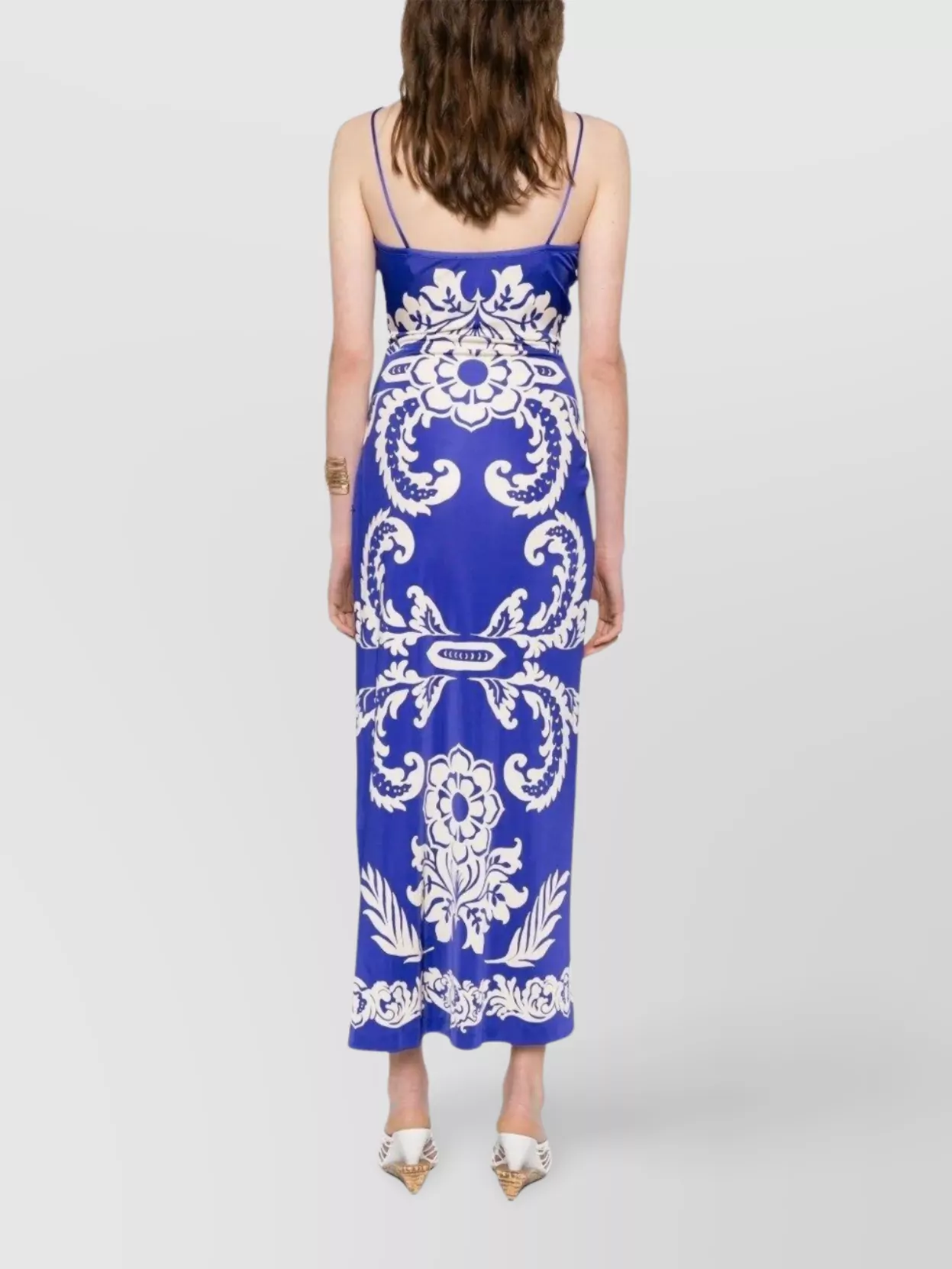 Etro Paisley Print Long Dress