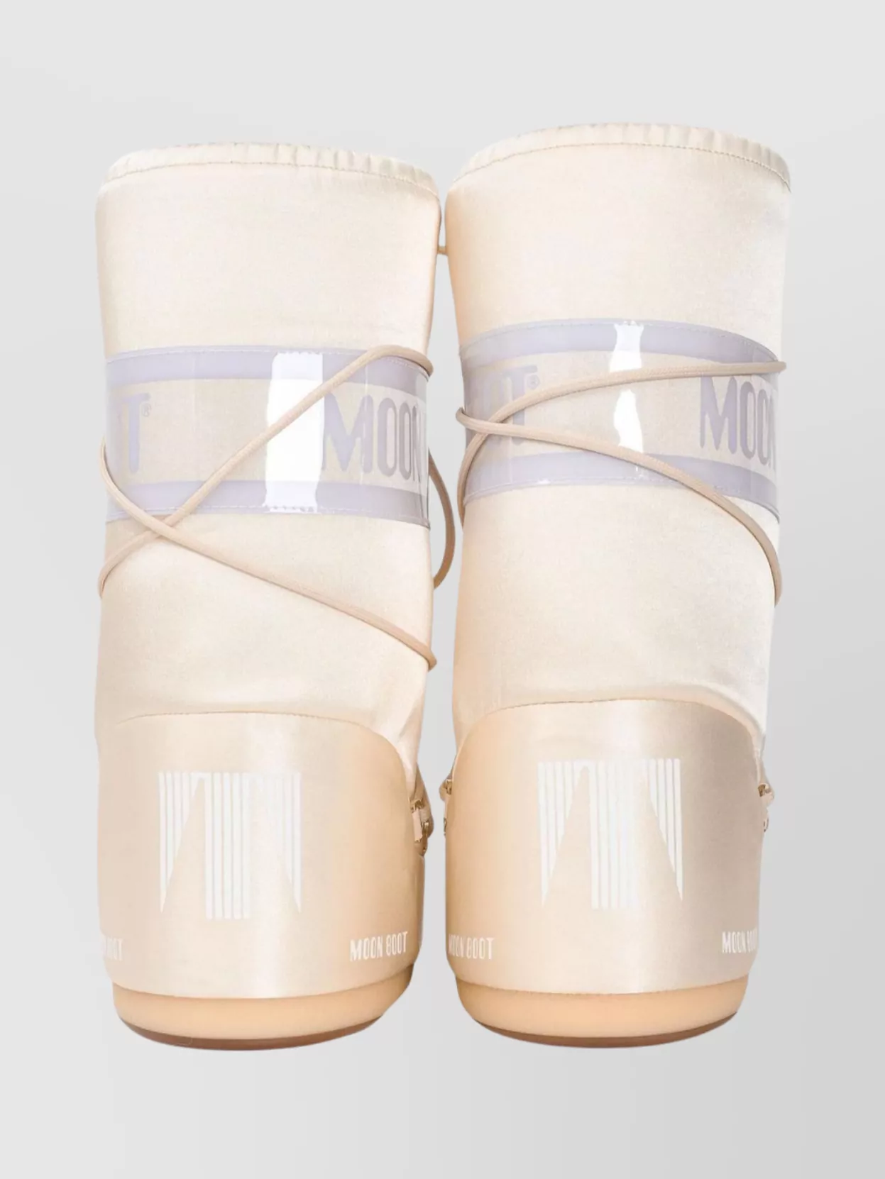 Moon Boot High-Top Nylon Boot Rubber Sole