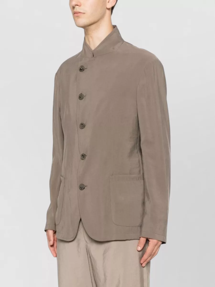 Emporio Armani Single-Breasted Coat