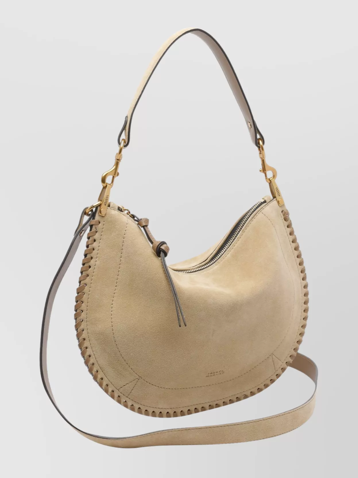 Isabel Marant Soft Zip Shoulder Bag With Removable Handle