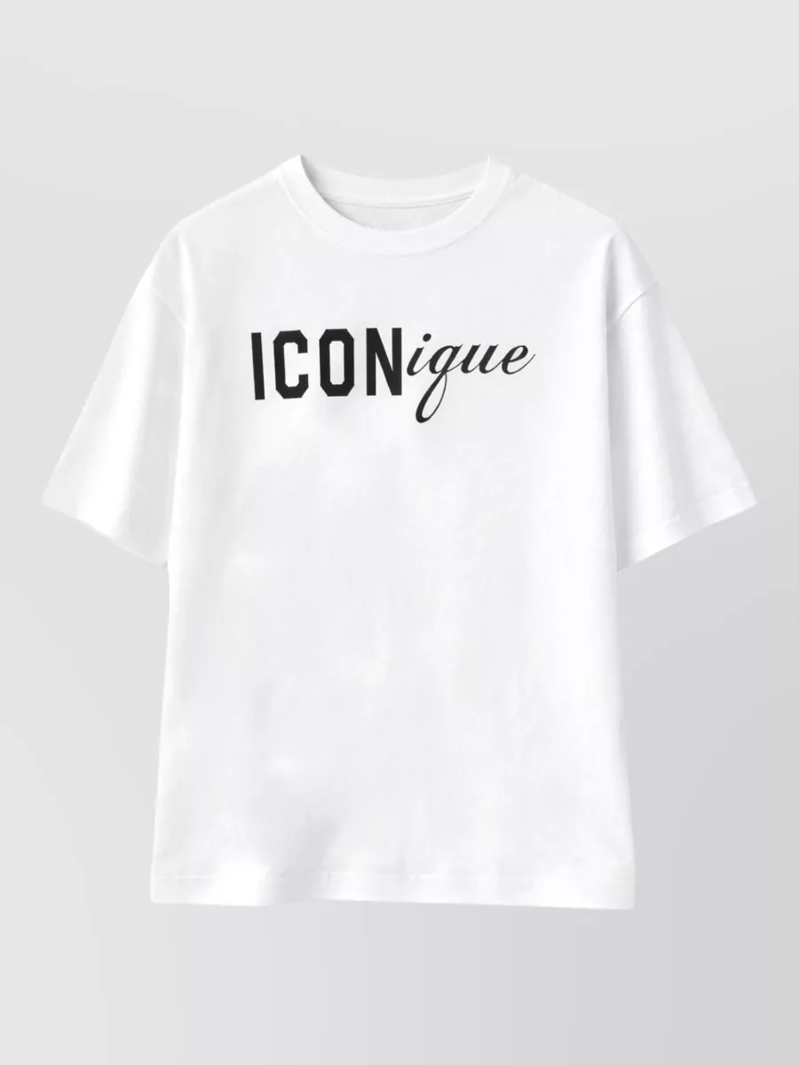 Dsquared2 cotton relaxed-fit printed t-shirt