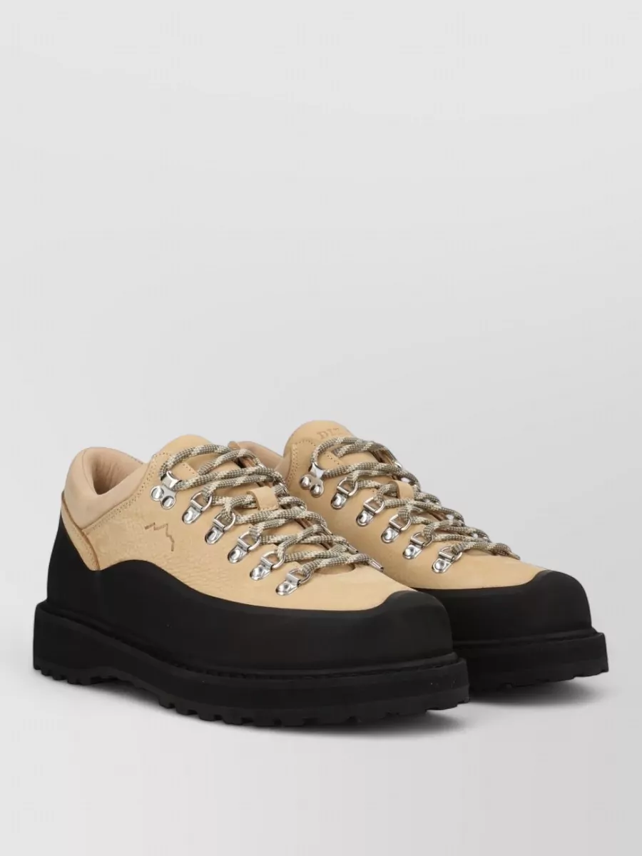 Diemme Leather Lace-Up Ankle Boots