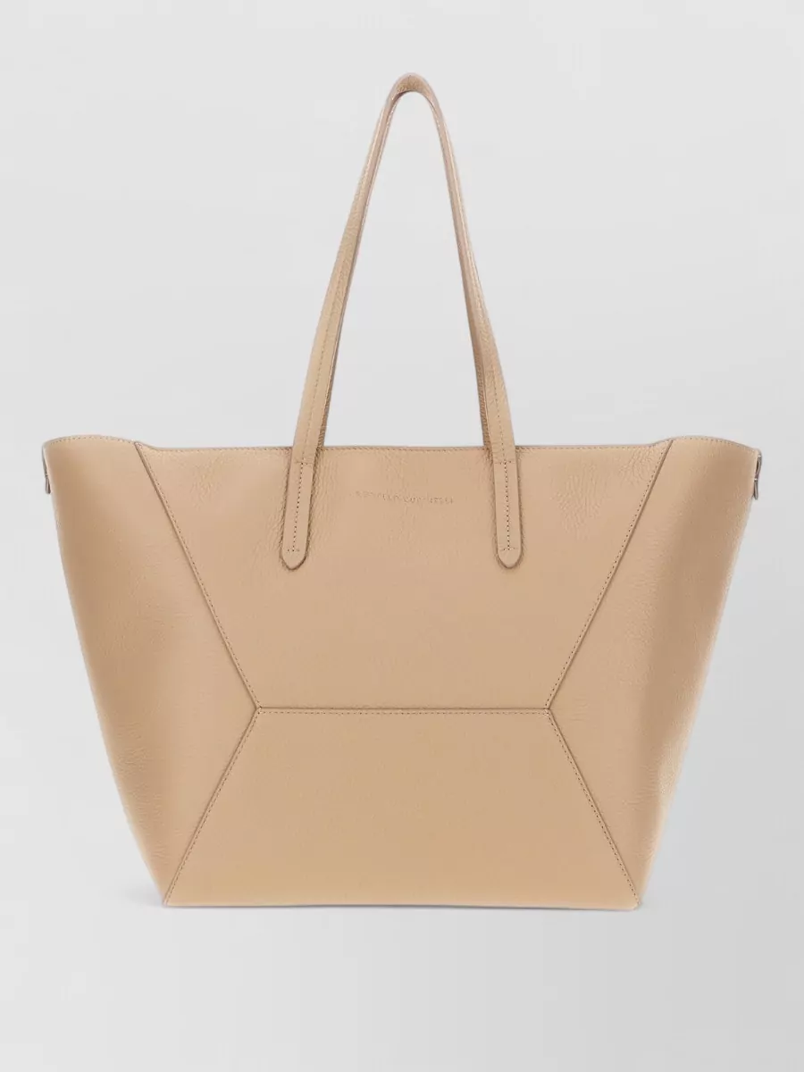 Brunello Cucinelli Leather Shoulder Bag