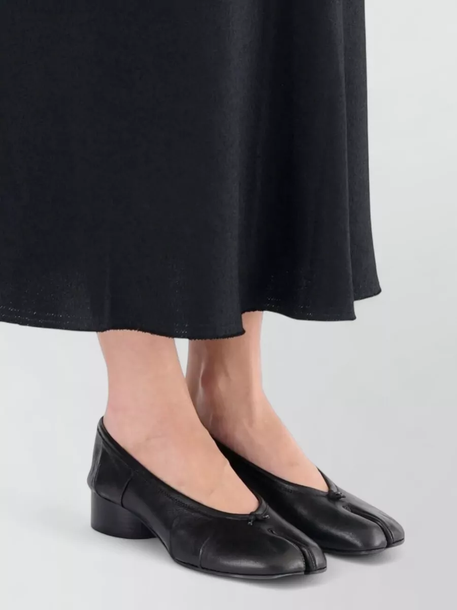 Maison Margiela Leather Tabi Ballerina Pumps